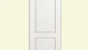 Prehung 8ft Interior Doors Masonite 30 In X 80 In solidoor 2 Panel Arch top solid Core Smooth