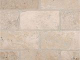 Premier Decor Tile by Msi Msi Bologna Chiaro 3 In X 6 In Tumbled Travertine Floor and Wall