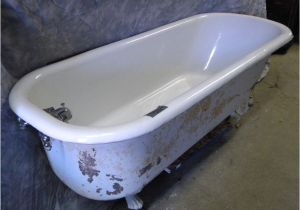Prices for Large Bathtubs Antique Clawfoot Tub 74"