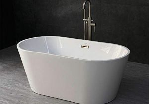 Prices for Modern Bathtubs Woodbridge 59" Acrylic Freestanding Bathtub Contemporary