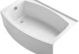 Problems with Acrylic Bathtubs Kohler Expanse 5 Ft Acrylic Left Hand Drain Rectangular