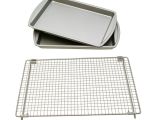 Professional Bakers Cooling Rack Baking Sheet with Cooling Rack Set Of Two Sheets Kitchen Baker S