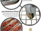 Professional Bakers Cooling Rack Ultra Cuisine Stainless Steel Cooling Rack for Baking Fits Jelly