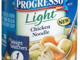 Progresso Light Chicken Noodle soup Chicken Noodle soup Can Progresso