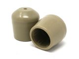 Protective Caps for Chair Legs 100 Pk Non Marring Plastic Foot Cap Glides for Rental Style Plastic