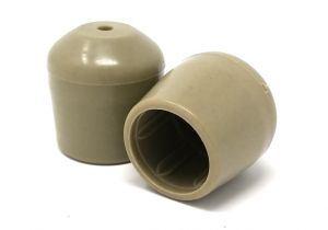 Protective Caps for Chair Legs 100 Pk Non Marring Plastic Foot Cap Glides for Rental Style Plastic