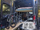 Pull Out Racking for Vans How to Build A Slide Out Bike Rack In A Camper Van Conversion