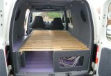 Pull Out Racking for Vans with the Bed Pulled Out 4ft X 7ft Will Sleep Two In Comfort