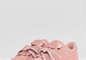 Puma Suede Light Pink Puma Suede Basket Heart Sneakers In Pink Pink Vetements