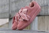 Puma Suede Light Pink Puma Suede Heart Satin Ii 364084 03 butterfly Pink New Style Puma