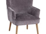 Purple and White Accent Chair Dark Plum Wingback Cayla Chair