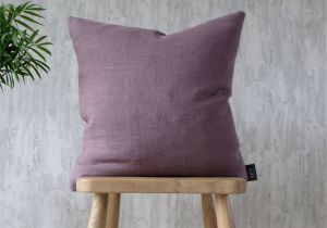 Purple and White Accent Chair Purple Plum Cushion Linen Huh In 2019