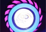 Purple Halo Lights Dual Halo Angel Devil Eye Motorcycle Headlight 12v 85v Moto