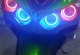 Purple Halo Lights Sbl Color Changing Plazma Led Halo Quad Kit On This Zx14