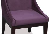 Purple Leather Accent Chair Curves Willow Accent Chair Purple Velvet