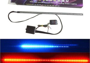 Purple Led Lights for Cars Interior Car Styling Waterproof 48 Led Rgb Flash Car Strobe Knight Rider