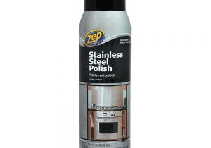 Quick Shine Floor Cleaner Home Depot Zep 14 Oz Stainless Steel Polish Zusstl14 the Home Depot