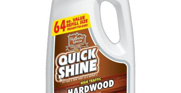 Quick Shine High Traffic Hardwood Floor Luster 64 Oz Quick Shine 64 Oz Hardwood Floor Luster 51560 the Home Depot