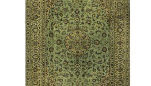 Qvc area Rugs Herat oriental Persian Hand Knotted Kashan Wool Rug 8 1 X 11 6