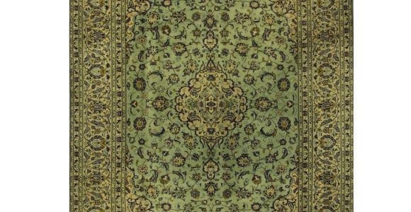 Qvc area Rugs Herat oriental Persian Hand Knotted Kashan Wool Rug 8 1 X 11 6