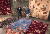 Qvc area Rugs Royal Palace Royal Palace butterfly Radiance 3 X 4 9 Wool Rug with Dan Hughes