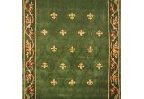 Qvc area Rugs Royal Palace Royal Palace Special Edition 8 X10 6 Fleur De Lis Wool Rug Page 1