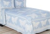 Qvc Bedroom Sets Cotton Jacquard butterfly Bedspread Qvc butterflies and Birds