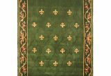 Qvc Large area Rugs Royal Palace Special Edition 8 X10 6 Fleur De Lis Wool Rug Page 1