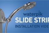 Qvc Shower Head How to Install the Waterpika Magnetic Slide Strip Shower Head Youtube