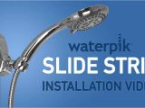 Qvc Shower Head How to Install the Waterpika Magnetic Slide Strip Shower Head Youtube