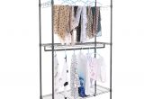 Rack A Tiers Wire Dispenser Homdox Large Portable 3 Tier Wire Shelving Clothes Shelf Garment