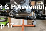 Rack and Pinion Rebuild Shop Datsun 240z Build Episode 17 Rack and Pinion Rebuild assembly
