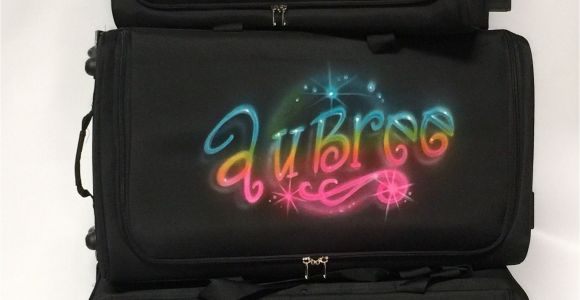 Rack N Roll Dance Bag Airbrushed Large Dance Bags Airbrushed Rolling Competition Bags Rac