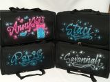 Rack N Roll Dance Bag Custom Airbrush Design Personalized Bags Each One is A Unique Work