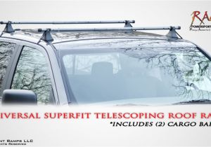 Rage Powersports Universal Roof Rack Universal Fit Telescoping Roof Rails Youtube