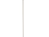 Ralph Lauren Crystal Lamp Farrah Adesso Harper 71 In Satin Steel Floor Lamp with White Shade 5169 02