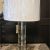 Ralph Lauren Crystal Lamp Farrah Brand New Ralph Lauren Farrah Nickel Table Lamp Crystal Silk Shade