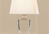 Ralph Lauren Faceted Crystal Lamp Modern Table Lamp with Crystal Base Lighting Ideas Pinterest