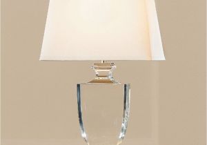 Ralph Lauren Faceted Crystal Lamp Modern Table Lamp with Crystal Base Lighting Ideas Pinterest