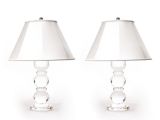 Ralph Lauren Faceted Crystal Lamp Pair Of Ralph Lauren Faceted Crystal Prism Table Lamps Decor Nyc Store