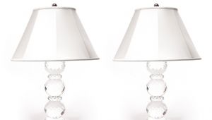 Ralph Lauren Faceted Crystal Lamp Pair Of Ralph Lauren Faceted Crystal Prism Table Lamps Decor Nyc Store