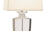 Ralph Lauren Faceted Crystal Table Lamp Artemis Clear Lead Crystal Table Lamp with Off White Shade
