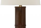 Ralph Lauren Rectangular Crystal Lamp Healey Table Lamp In Mahogany Rustic Furnishings Pinterest