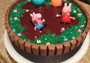 Razorback Cake Decorations Peppa Pig Birthday Cake Peppa Pig Birthday Pinterest Peppa Pig