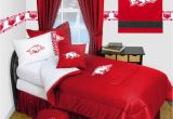 Razorback Decorated Rooms Arkansas Razorback Dorm Bedding Comforter Set Arkansas Razorbacks