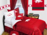 Razorback Decorated Rooms Arkansas Razorback Dorm Bedding Comforter Set Arkansas Razorbacks
