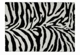 Real Zebra Fur Rug Black and White area Rug Awesome Rugnur Bella Zebra Print Amp Shag