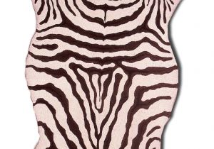 Real Zebra Fur Rug Zebra Skin Punch Hooked Rug We Never Make the Same Zebra Pattern