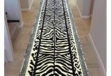 Real Zebra Rug Price Amazon Com Zebra Rug Long Hall Runner 32 In X 15 Ft 6 In Design