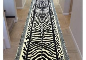 Real Zebra Rug Price Amazon Com Zebra Rug Long Hall Runner 32 In X 15 Ft 6 In Design